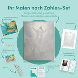 Malen nach Zahlen Der Retter von Oben