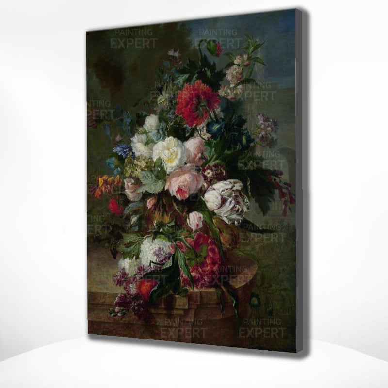 Diamond Painting Blumen in einer Vase