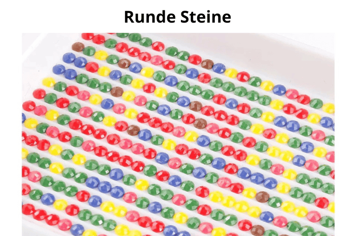Diamond Painting Bunte Giraffe