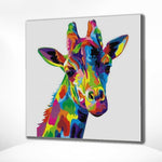 Diamond Painting Bunte Giraffe