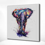 Diamond Painting Bunter Elefant