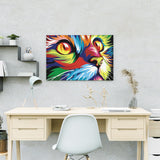 Diamond Painting Katzenkopf