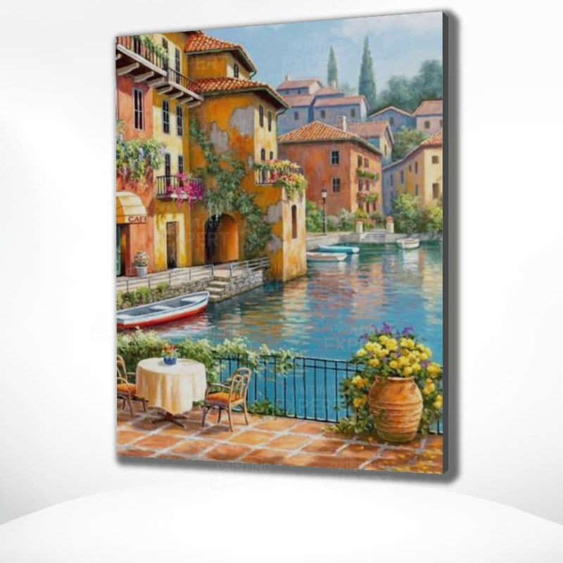 Diamond Painting Schöne Stadt