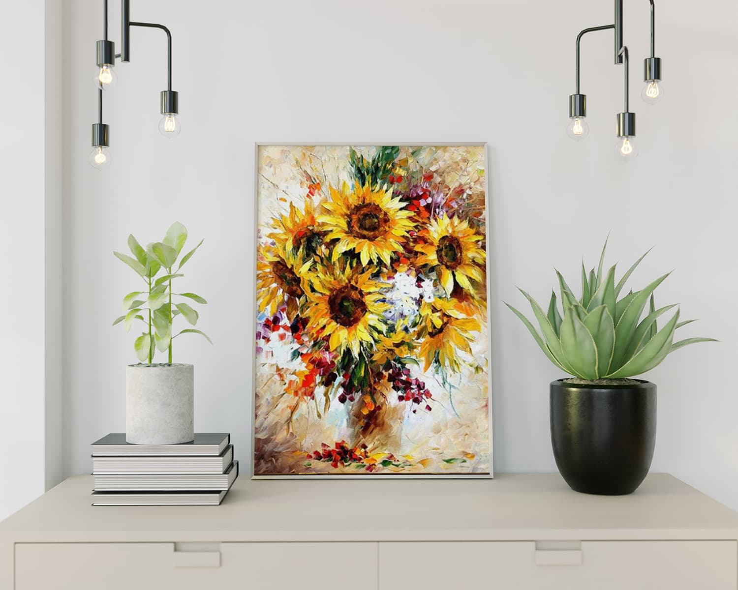 Diamond Painting Sonnenblumen