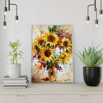 Diamond Painting Sonnenblumen
