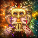 Diamond Painting Sternzeichen Zwillinge