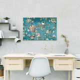 Diamond Painting Vögel mit Blumen