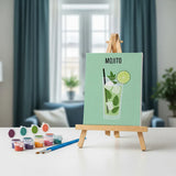 Malen nach Zahlen – 6 Mini-Gemälde - Die Kunst des Schenkens