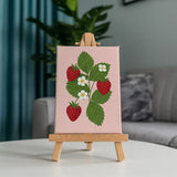 Malen nach Zahlen – 6 Mini-Gemälde - Die Obstkollektion