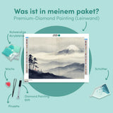 Diamond Painting Fuji über dem Nebel Japan