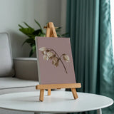 Malen nach Zahlen – 6 Mini-Gemälde - Hortensie Abschied