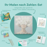 Malen nach Zahlen Langsamer Schnitt