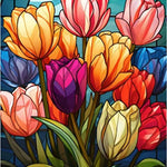 Malen nach Zahlen Wunderschöne Tulpen