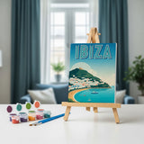 Malen nach Zahlen – 6 Mini-Gemälde - Die Global Getaway-Kollektion