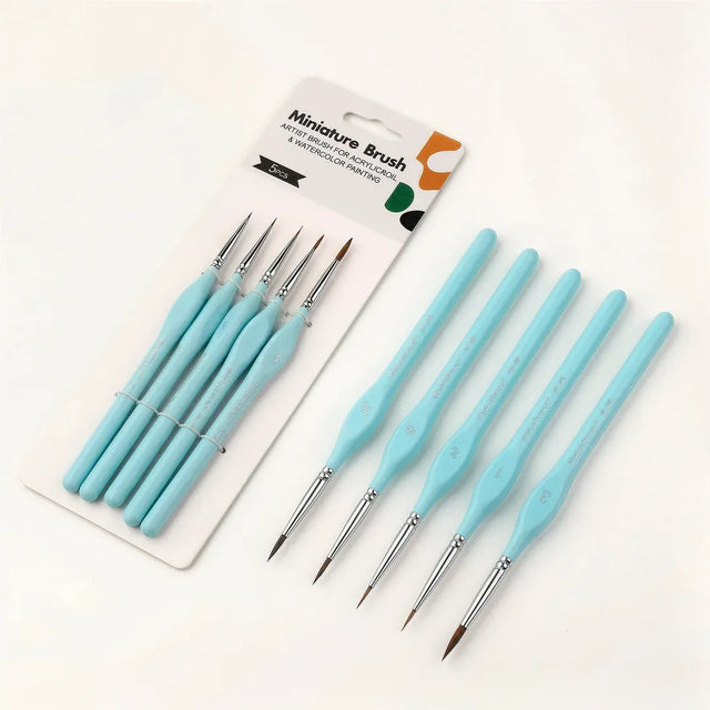 Detailpinsel-Set für feine Malarbeiten