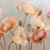 Diamond Painting Mohnblumen in sanften Farben