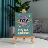 Malen nach Zahlen – 6 Mini-Gemälde - Eigenwillige Weltraumabenteuer