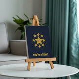 Malen nach Zahlen – 6 Mini-Gemälde - Eigenwillige Weltraumabenteuer