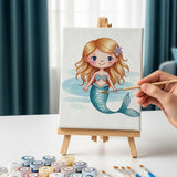 Malen nach Zahlen – 6 Mini-Gemälde - Meerjungfrauen & Meeresfreunde