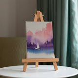 Malen nach Zahlen – 6 Mini-Gemälde - Ätherische Horizonte