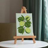 Malen nach Zahlen – 6 Mini-Gemälde - Die Obstkollektion