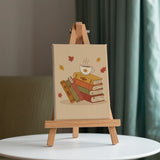 Malen nach Zahlen – 6 Mini-Gemälde - Herbst-Eigentümlichkeit