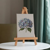 Malen nach Zahlen – 6 Mini-Gemälde - Hortensie Abschied