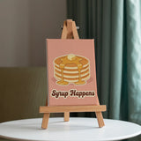 Malen nach Zahlen – 6 Mini-Gemälde - Retro Küchenfreude