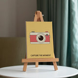 Malen nach Zahlen – 6 Mini-Gemälde - Verspielte Retro-Objekte