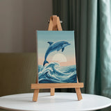 Malen nach Zahlen – 6 Mini-Gemälde - Wunder des Meeres