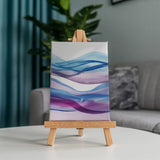 Malen nach Zahlen – 6 Mini-Gemälde - Ätherische Horizonte