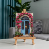 Malen nach Zahlen – 6 Mini-Gemälde - Blütenblätter & Portale