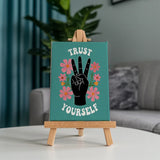 Malen nach Zahlen – 6 Mini-Gemälde - Retro berechtigt