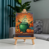 Malen nach Zahlen – 6 Mini-Gemälde - Süßes-oder-Saures-Magie