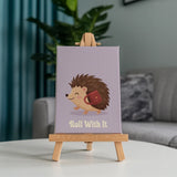 Malen nach Zahlen – 6 Mini-Gemälde - Tier-Wortspiel-Parade