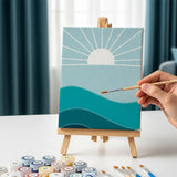 Malen nach Zahlen – 3 Mini-Gemälde - Himmlische Übergänge