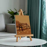 Malen nach Zahlen – 6 Mini-Gemälde - September Spruch