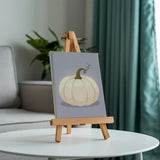 Malen nach Zahlen – 6 Mini-Gemälde - Träume von einem Kürbis