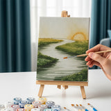 Malen nach Zahlen – 6 Mini-Gemälde - Flüstern der Natur