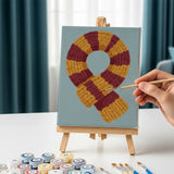 Malen nach Zahlen – 6 Mini-Gemälde - Gemütliche Tasse