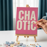 Malen nach Zahlen – 6 Mini-Gemälde - Gewagt und chaotisch