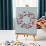 Malen nach Zahlen – 6 Mini-Gemälde - Hortensie Abschied