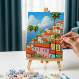 Malen nach Zahlen – 6 Mini-Gemälde - Reiselust in Farbe