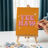 Malen nach Zahlen – 6 Mini-Gemälde - Retro berechtigt