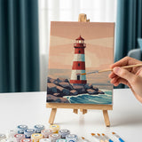 Malen nach Zahlen – 6 Mini-Gemälde - Wunder des Meeres