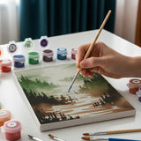 Malen nach Zahlen – 6 Mini-Gemälde - Flüstern der Natur