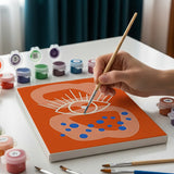 Malen nach Zahlen – 6 Mini-Gemälde - Gewagt und chaotisch