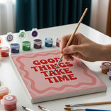 Malen nach Zahlen – 6 Mini-Gemälde - Groovig & Süß