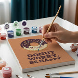 Malen nach Zahlen – 6 Mini-Gemälde - Kaffee & Chill