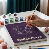 Malen nach Zahlen – 6 Mini-Gemälde - Retro-Weltraumwunder